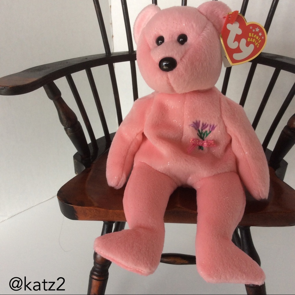 Ty Beanie Baby Retired Mum Bear 2001